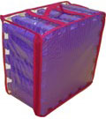 фиолетовый коврик пазл конструктор из плиток 33*33 см